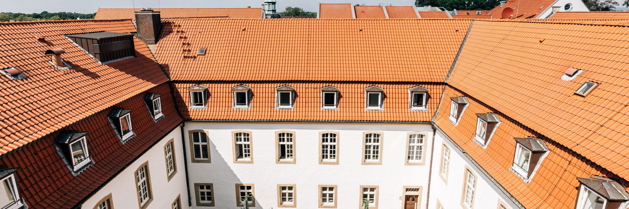 Liborianum Blick auf das Dach